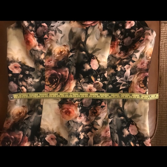 BLACK HALO SHANNA FLORAL SHEATH DRESS - Picture 8 of 8